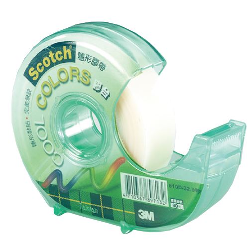 3M,810,隱形膠帶,附切割器,D3/4×36y,Scotch 