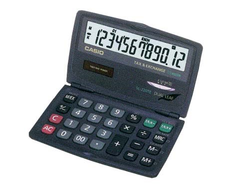 CASIO,SL-220TE-W