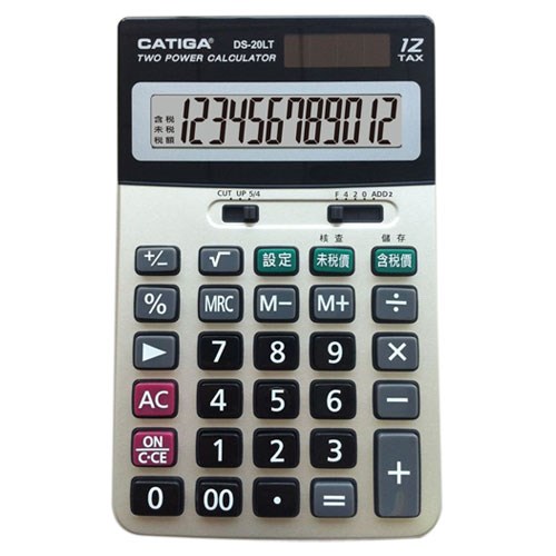 CATIGA,DS-20LT,太陽能,12位,計算機