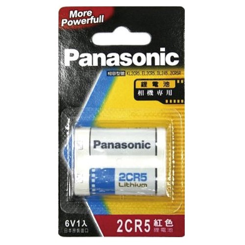 Panasonic,2CR5,6V,鋰電池,相機電池