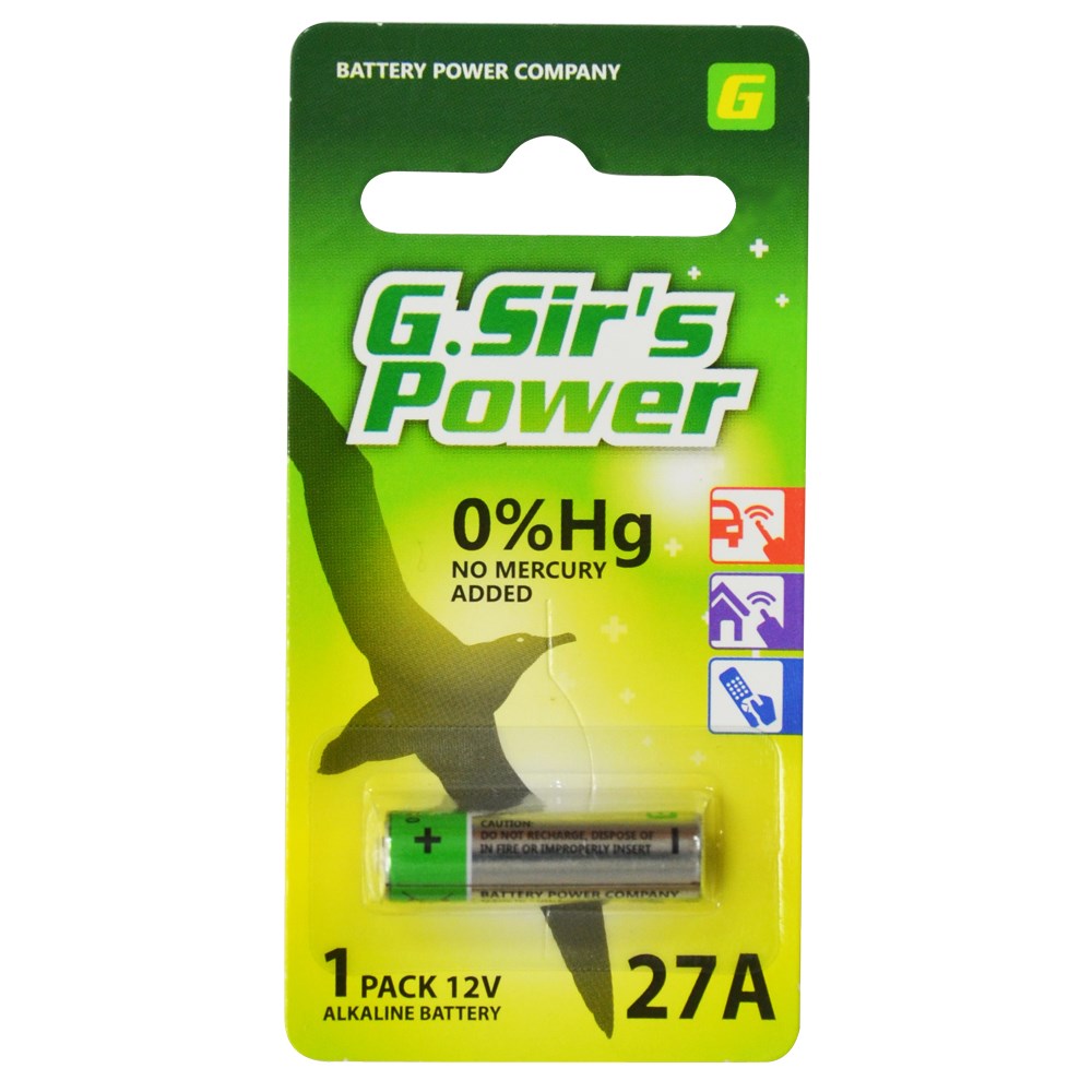 超霸,GP,27A,12V,搖控器電池,27A-C1