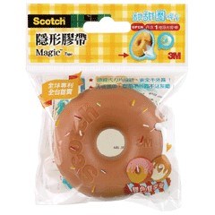 3M,810-DD,甜甜圈,隱形膠帶台