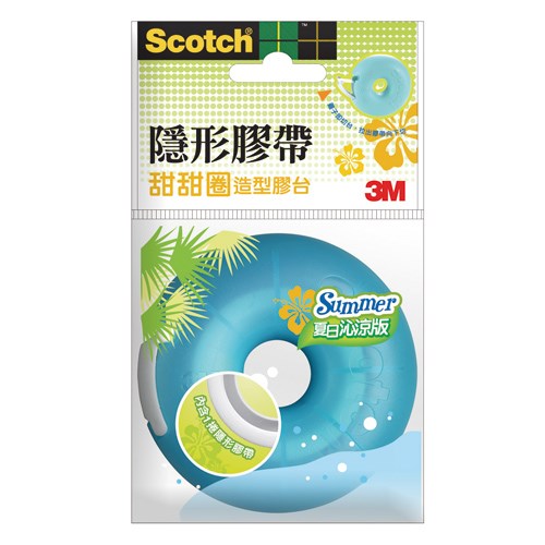 3M,810-DD,甜甜圈,隱形膠帶台