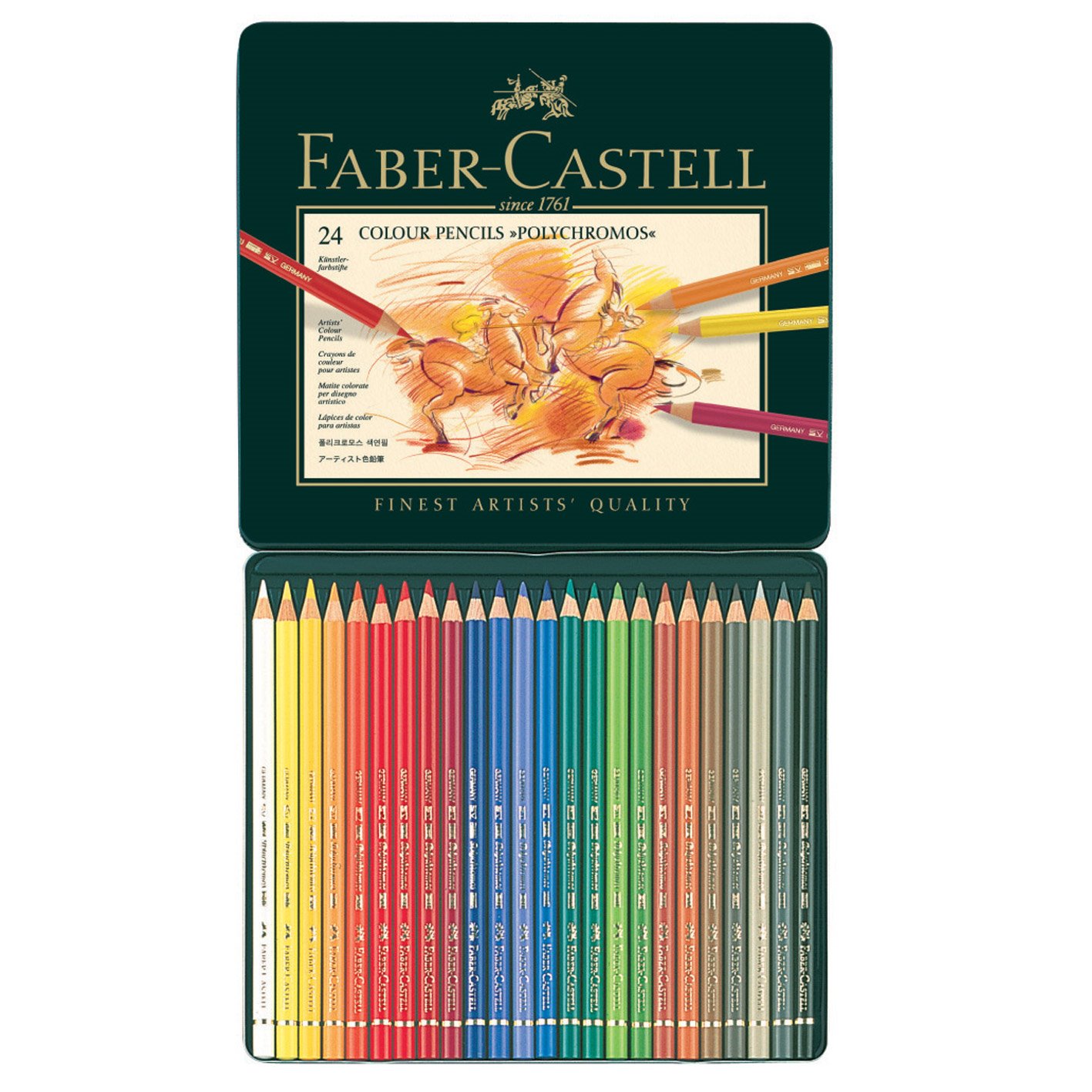 FABER-Castell ,24色,油性色鉛筆,110024