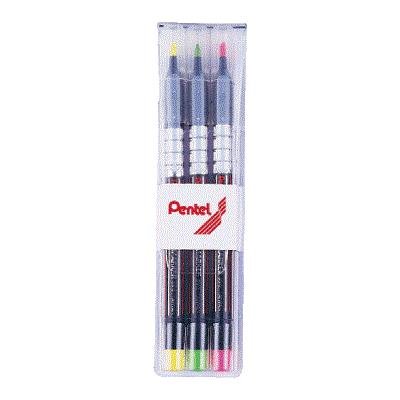 Pentel,S512-3,螢光筆