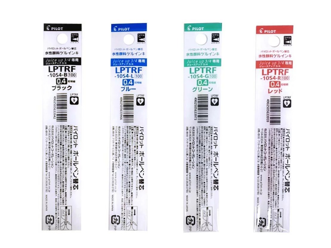 PILOT,LPTRF-10S4,多色,超級果汁筆芯,0.4mm