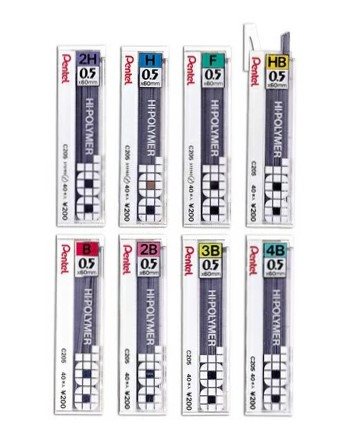 PENTEL,C205,0.5,筆芯,