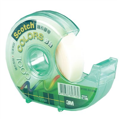 3M,810,隱形膠帶,附切割器,D3/4×36y,Scotch 