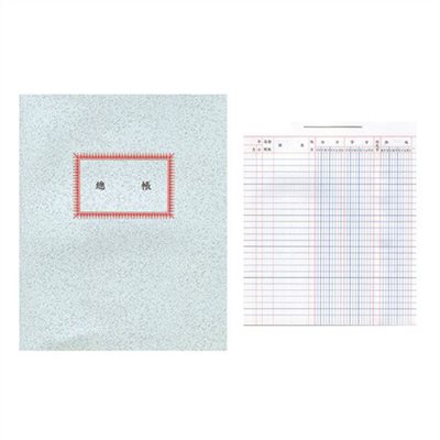 美加美,1001,100頁,總帳