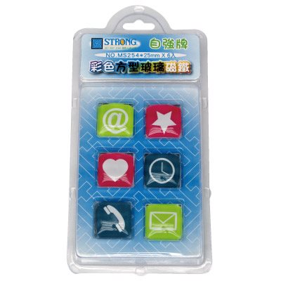 MS254,玻璃磁鐵