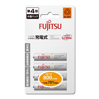 FUJITSU,HR-4UTC,4號充電電池,低放電