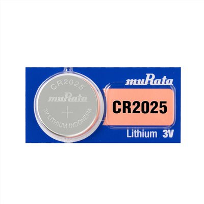 MURATA,CR2025,3V,鈕扣電池