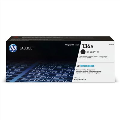  HP,原廠,黑色,碳粉匣,W1360A,136A,