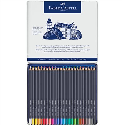 FABER ,創意工坊,24色,油性色鉛筆,114724
