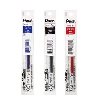 PENTEL,LRP5,鋼珠筆芯